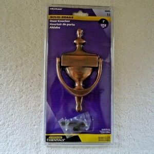 Solid Brass Door Knocker - Bronze